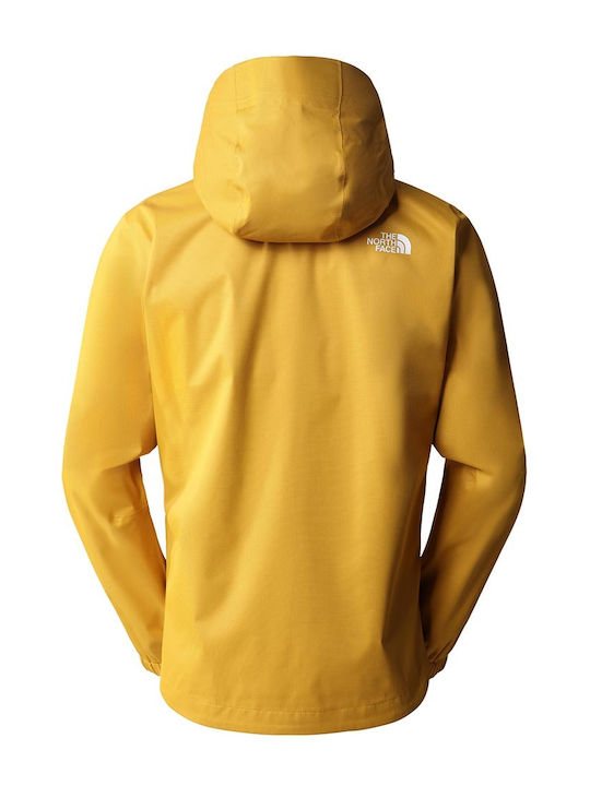 The North Face QUEST Men's Winter Jacket Waterproof Yellow