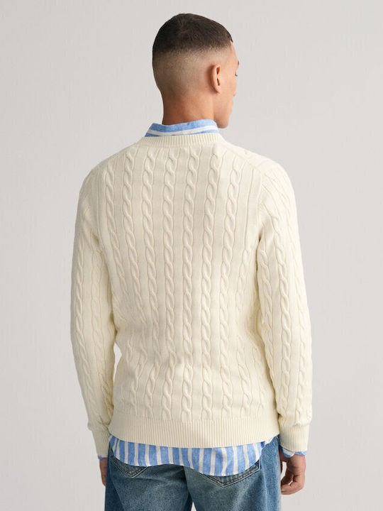 Gant Long Sleeve Sweater Beige