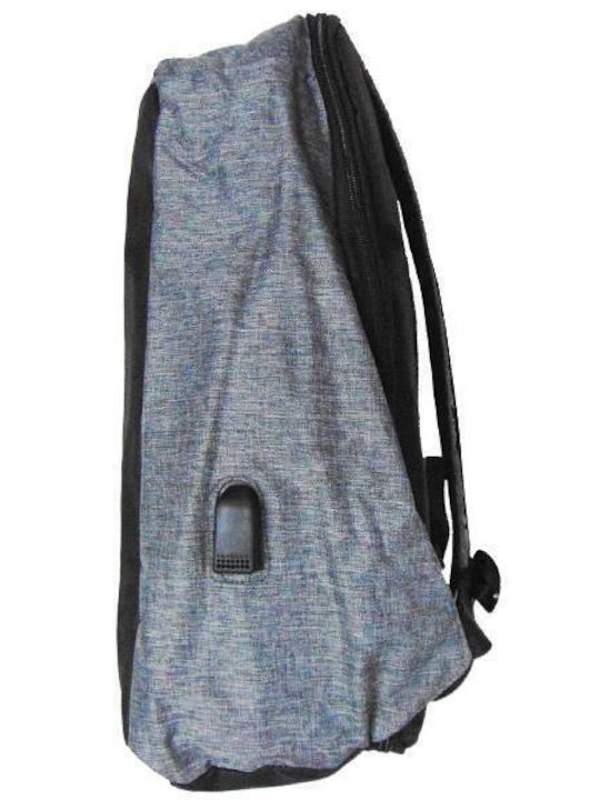 Takeposition Logo School Bag Backpack Junior High-High School Black with Water Bottle Holder
