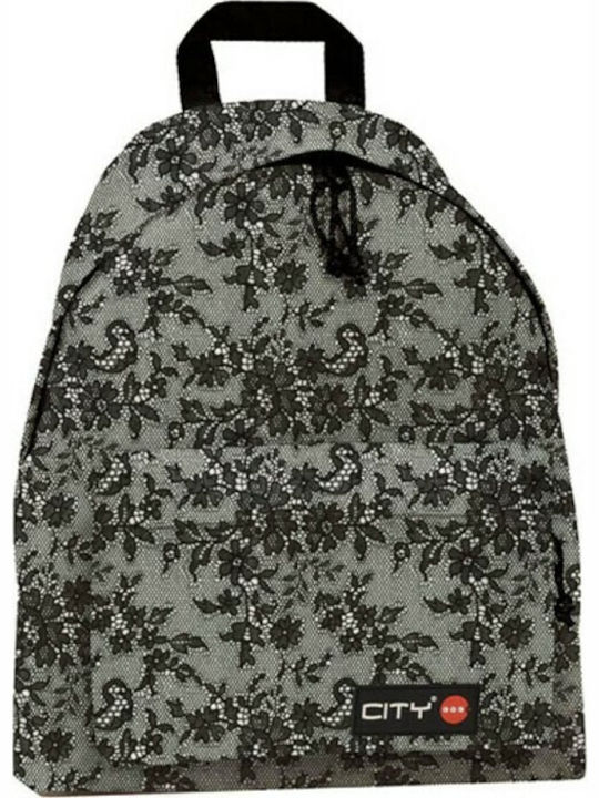 Lyc Sac City The Drop Laces Bag Backpack Gray