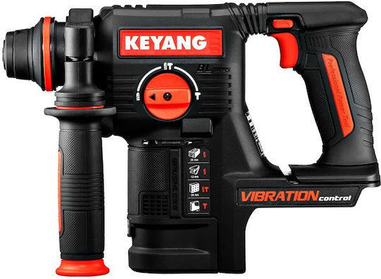 Keyang Impact Demolition Hammer Battery Brushless 18V Solo with Chuck SDS Plus HD20BLH24T-Β
