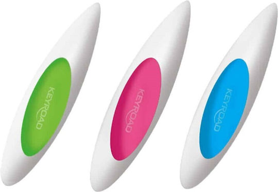 Keyroad Eraser for Pencil and Pen 1pcs White