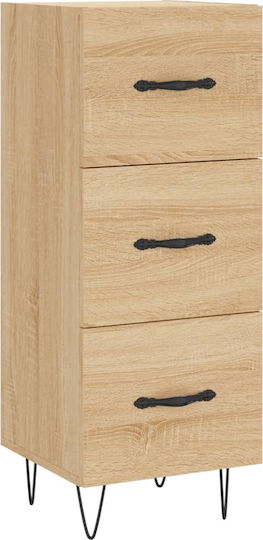 vidaXL Kleine Aufbewahrungsmöbel Schubladen M34.5xB34xH90cm
