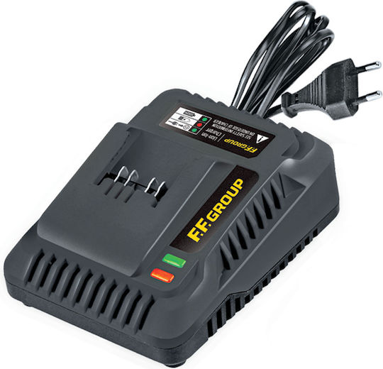 FFG 46566 Set Schlagbohrschrauber & Schlagschraubendreher Brushless 20V mit 2 Batterien 2Ah und Hülle