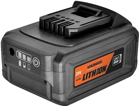 Krausmann US111-24SB Set Bohrer & Excavator Brushless 20V mit 2 Batterien 4Ah und Hülle