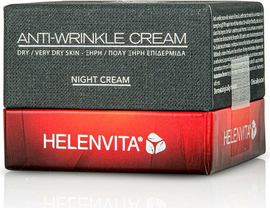 Helenvita Crema De Față Hidratantă Și Anti-Îmbătrânire Anti-Rid De Noapte Cu Acid Hialuronic 50ml