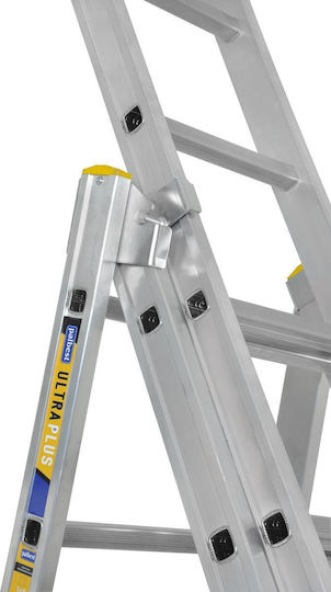 Palbest Forte Triplu Scara combinata Aluminiu 3x8