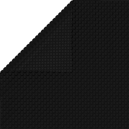 vidaXL Solar Rectangular Pool Cover Black 1000x500cm 1pcs