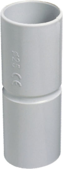 Elvhx Electrical Conduit Connector with Diameter 40mm made of Plastic 25pcs 4415