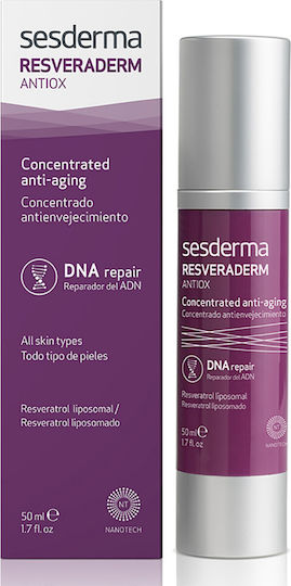 Sesderma Resveraderm Antiox Cremă Hidratantă și Anti-îmbătrânire de zi pentru Față cu Retinol 50ml