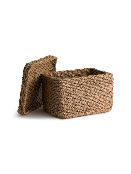 La Redoute Interieurs Διακοσμητικό Μπαούλο Ξύλινο Μπεζ 51x41x31εκ.