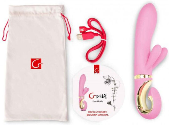 Fun Toys GRabbit Δονητής Rabbit 18cm Candy Pink