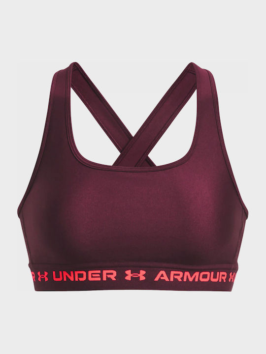 Women's Bra with Light Padding Burgundy