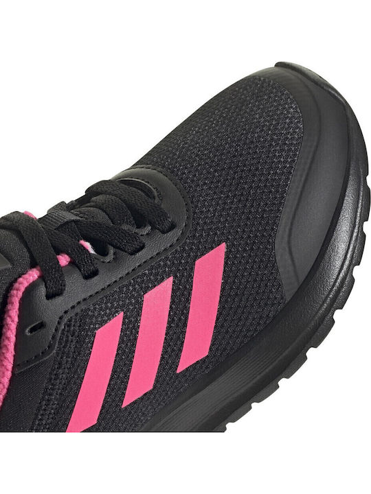 Tensaur Tensaur Run 2.0 K Waterproof Kids Sports Shoes Running with Laces Core Black / Lucid Pink