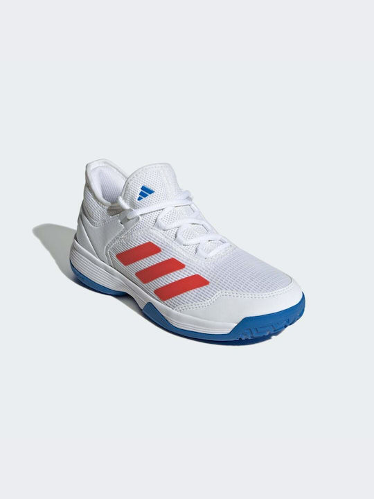 Adidas Αθλητικά Παιδικά Παπούτσια Τέννις Ubersonic 4 K Cloud White / Bright Red / Bright Royal