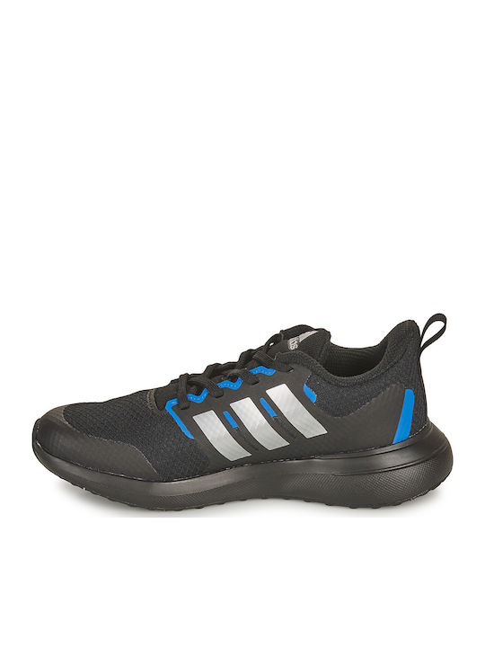 Fortarun FortaRun 2.0 K Wasserdicht Kinder Sportschuhe Laufen mit Schnürsenkeln Core Black / Silver Metallic / Bright Royal