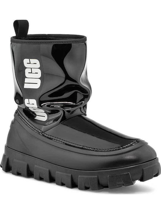 Classic Brellah Mini Women's High Heel Wellies Black