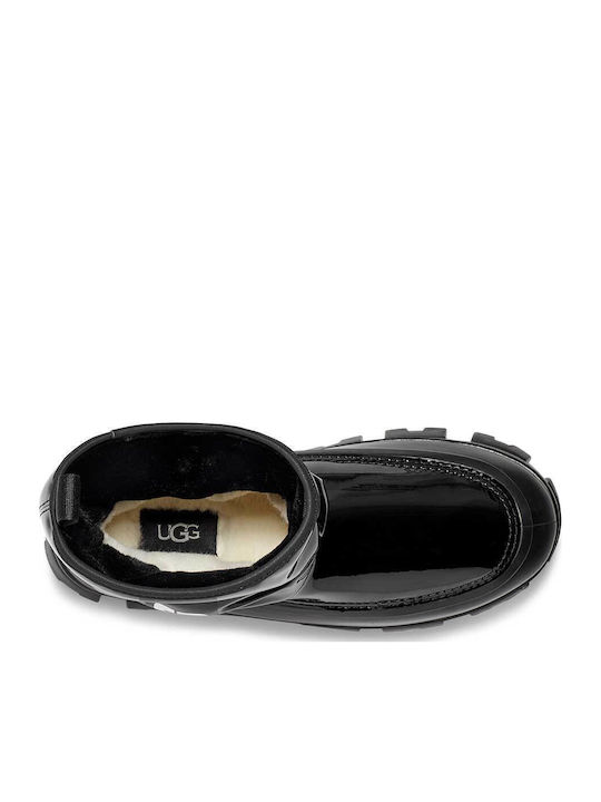 Classic Brellah Mini Women's High Heel Wellies Black