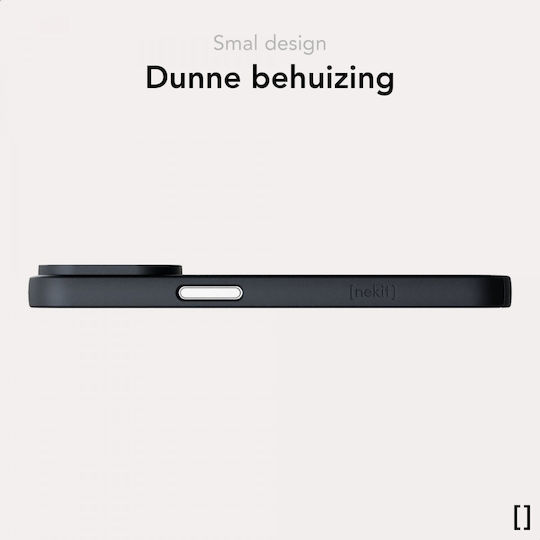 Nekit 1mm Umschlag Rückseite Kunststoff 1mm Blau (iPhone 14 Plus)