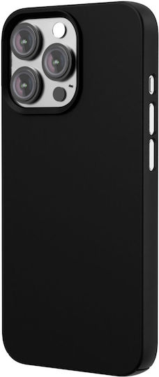 Nekit 1mm Umschlag Rückseite Kunststoff 1mm Schwarz (iPhone 13 Pro)