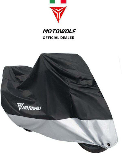 Motowolf Waterproof Motorcycle Cover XXL L245xW125xH105cm