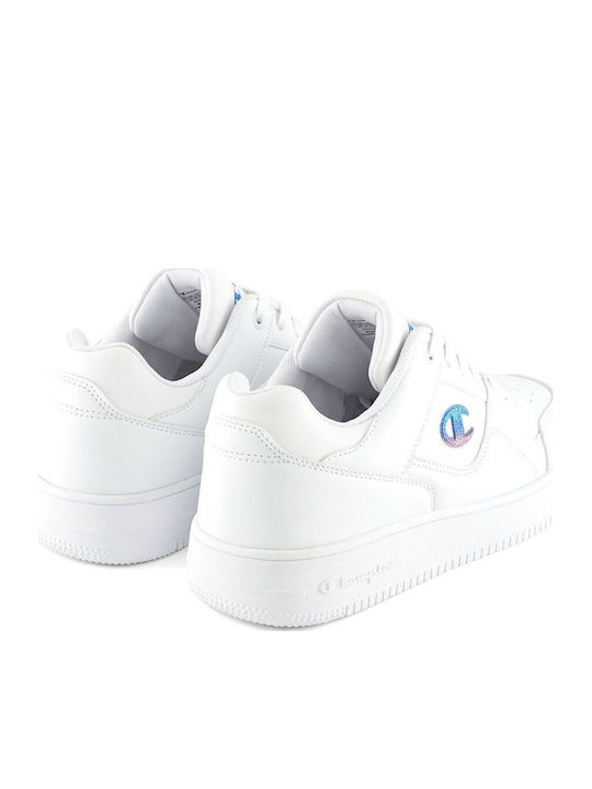 Rebound Kinder Sportschuhe Basketball mit Schnürsenkeln Weiße