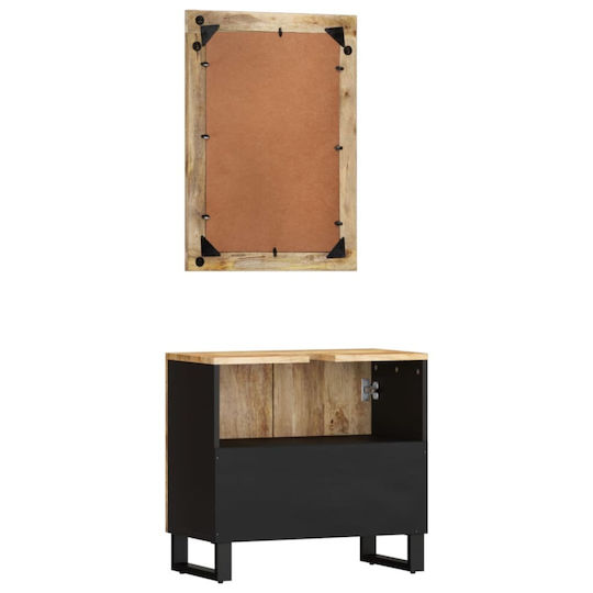 vidaXL Countertop without Sink L62xW33xH58cm Coffee