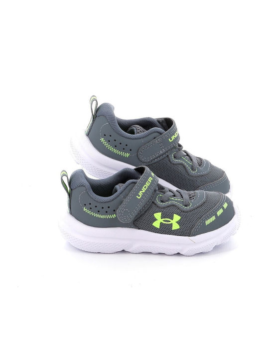 Assert 10 Kids Sports Shoes Running with Hoop & Loop Closure Gray