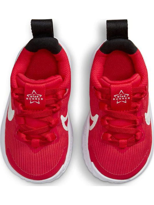 Star Runner Star Runner 4 Kids Sports Shoes Running with Laces University Red / Black / White / Summit White