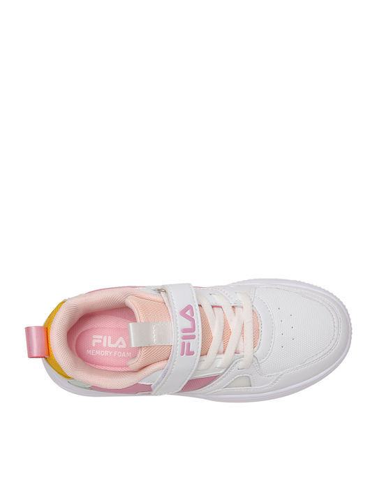 Memory Arosa 3 Waterproof Kids Sports Shoes Running with Hoop & Loop Closure White