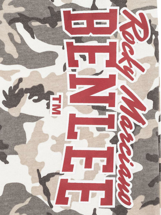 Benlee Pantaloni de trening cu model Camo Kaki