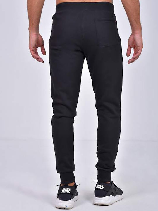 Clever Pantaloni de trening cu elastic Negru