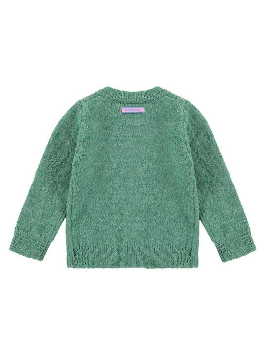 Babyface Boys Cardigan with Zipper Green