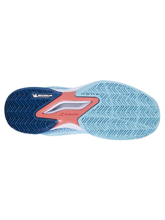 Babolat Αθλητικά Παιδικά Παπούτσια Τέννις Jet Mach 3 Angel Blue