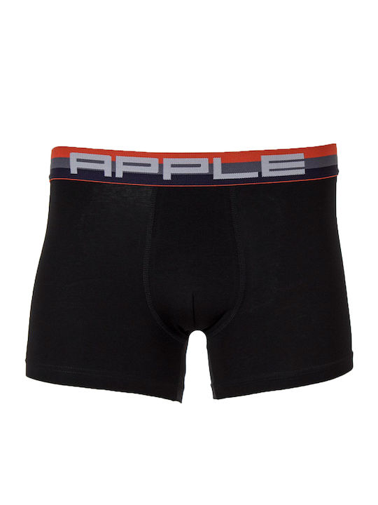 Apple Boxer 0110936 Boxeri pentru bărbați Negru/gri/roșu 1Pachet