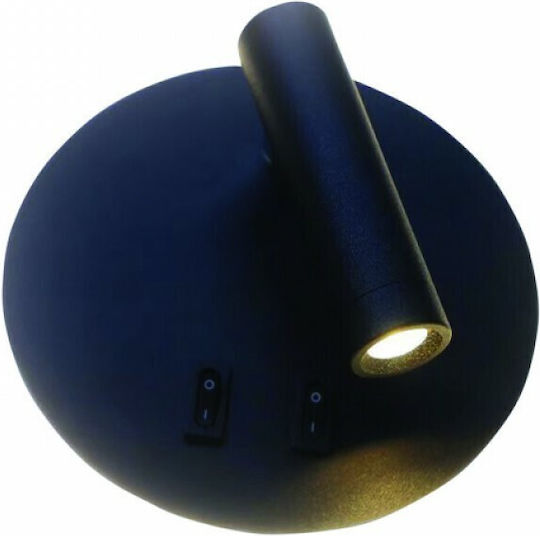 Inlight Monos LED Alb Cald Spot în Culoare Negru
