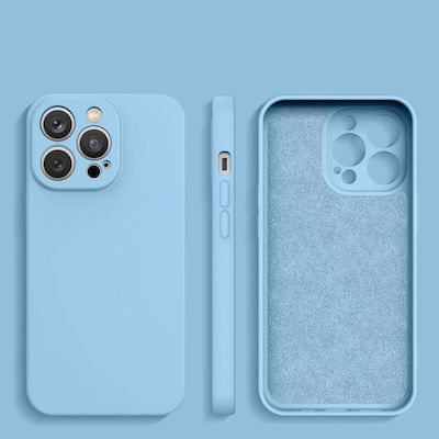 5G Silicone Back Cover Light Blue (Galaxy A34)