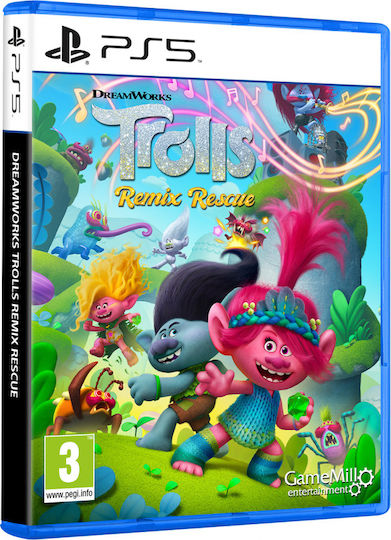 DreamWorks Trolls Remix Rescue PS5 Game