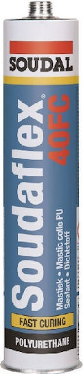 Soudal Soudaflex 40FC Sealant Silicone Polyurethane for Wood Black 310ml