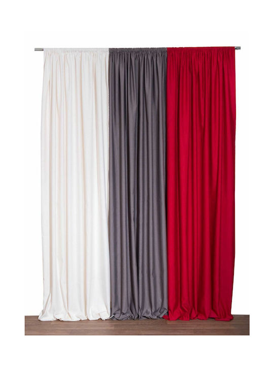 Viopros Vorhang mit Bleistiftfalten Guro 29 Türkis 140x270cm