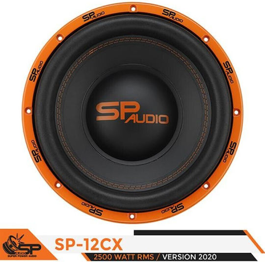 SP Audio SP12CX Subwoofer Αυτοκινήτου 12" 2500W RMS