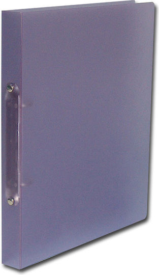 Skag Clipboard with 2 Rings 2/20 for Paper A4 Purple 1pcs