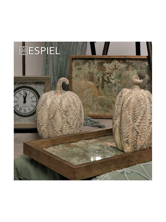 Espiel Espiel Sofa Cushion 100% Cotton Green 45x45cm