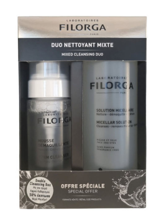 Filorga Mixed Cleansing Duo Комплект за грижа за кожата за Почистване на лицето Filorga Mixed Cleansing Duo Комплект за грижа за кожата за Почистване на лицето