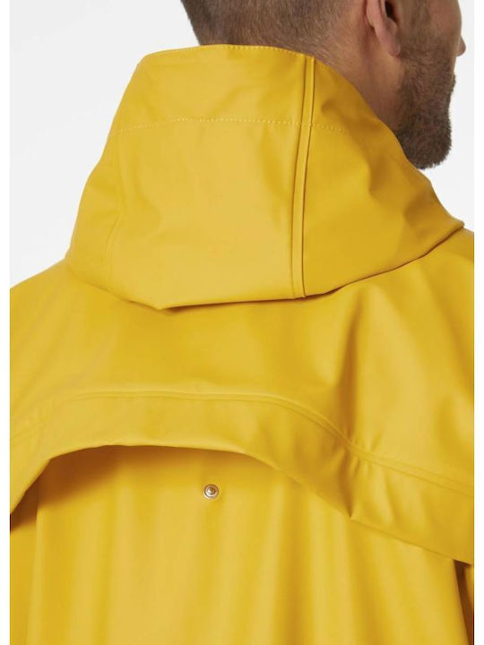 Geacă de iarnă waterproof galben