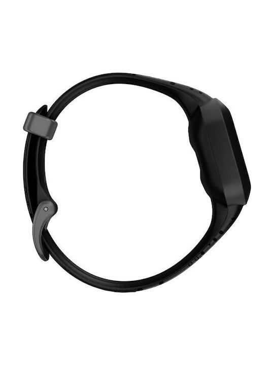 Garmin Kids Digital Watch Vivofit Jr 3 with GPS and Rubber/Plastic Strap Black