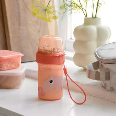 Done by Deer Plastic Kids' Food Container 0.32lt Papaya