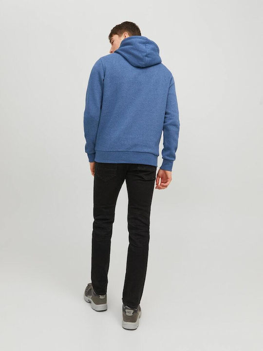 Jack & Jones Men's Sweatshirt with Hood Blue