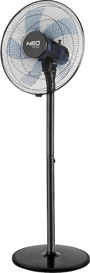 Neo Tools Ανεμιστήρας Ορθοστάτης 50W Διαμέτρου 40cm Μαύρος