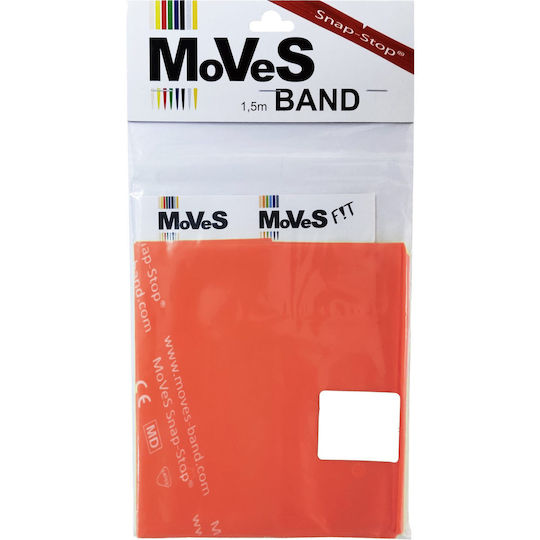 MVS In Motion Bandă Elastică De Fitness Mediu Roșu 5.5m 5.5m